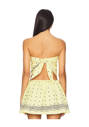 Lovers and Friends Amelia Top in Lemon. Size XS/S. Also in M/L.