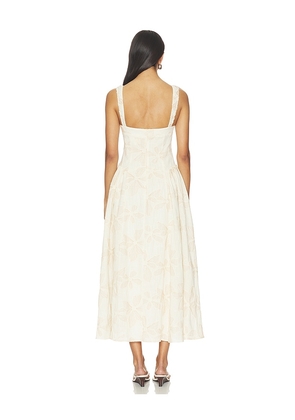 Line & Dot Lilianna Dress in Neutral. Size S. Also in L, M, XS.