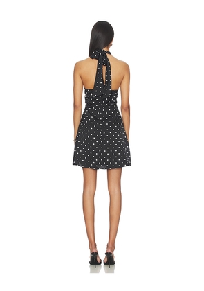 Line & Dot Sophie Mini Dress in Black,White. Size S. Also in M, XS.