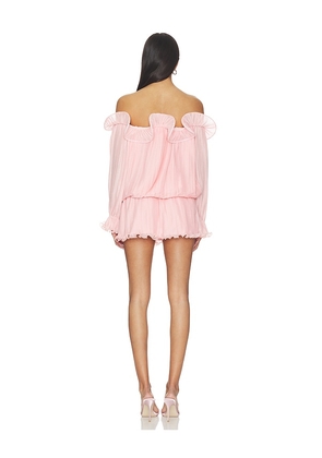 Line & Dot x REVOLVE Potpourri Mini Dress in Pink. Size S. Also in L, M, XS.