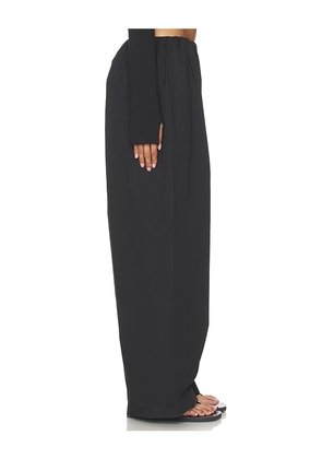 LIONESS Tidekiss Pant in Black. Size XXS. Also in XS, S, M, L, XL.