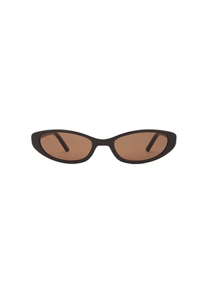 Otra Lulu Sunglasses in Brown.