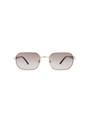 Otra Hannah Sunglasses in Metallic Gold.