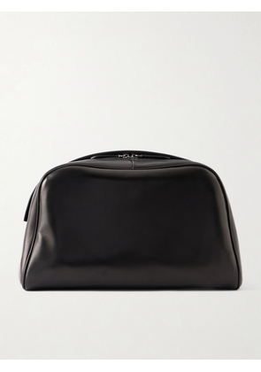 The Row - Leila Leather Clutch - Black - One size