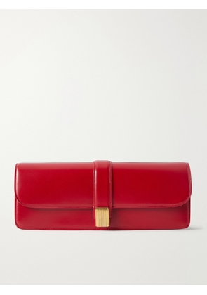 KHAITE - Blake Leather Clutch - Red - One size