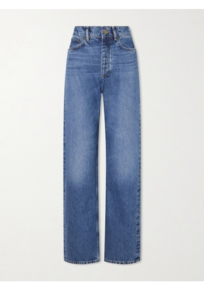 SKALL - Sharon Mid-rise Straight-leg Jeans - Blue - 24,25,26,27,28,29,30,31,32