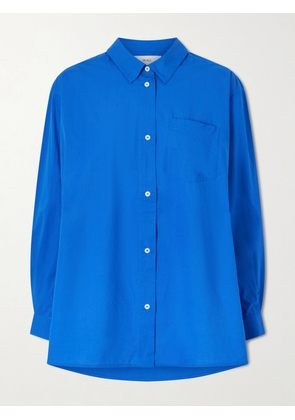 SKALL - Edgard Organic Cotton-poplin Shirt - Blue - DK32,DK34,DK36,DK38,DK40,DK42