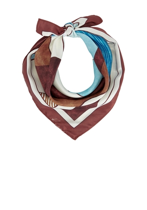 ROAME. Zoya Scarf in Brown.