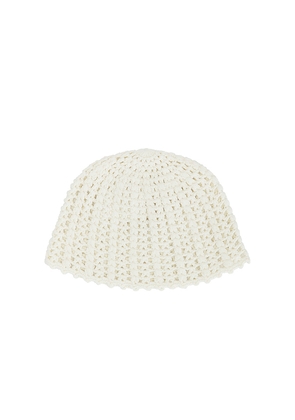 The Garment Andalusia Cap in Ivory.