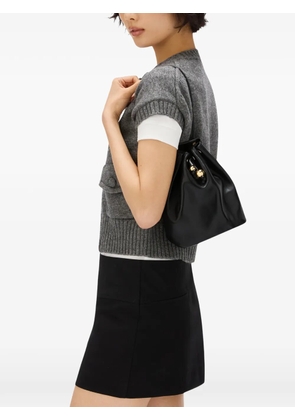 Furla mini Soft Sfera drawstring bucket bag - Black