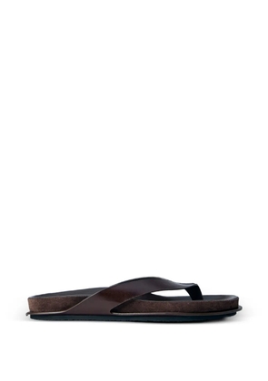 Jacquemus Tatanes leather sandals - Brown