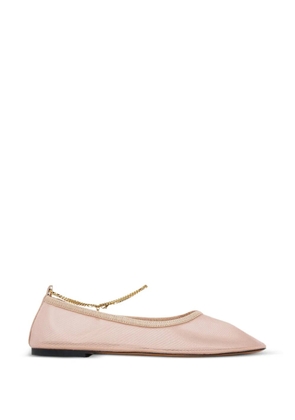 Stella McCartney chain-detail ballet flats - Pink