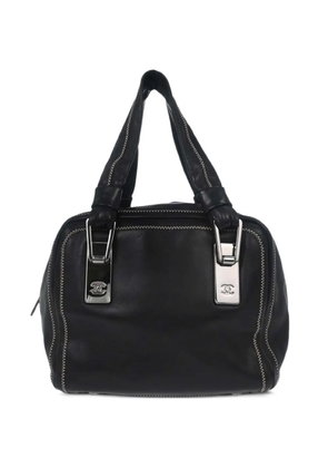 CHANEL Pre-Owned 2003 CC turn-lock tote bag - Black