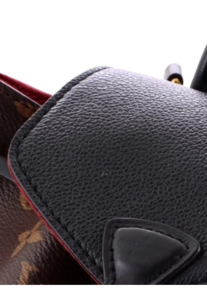 Louis Vuitton Pre-Owned Montsouris NM Monogram Canvas with Leather BB backpack - Black