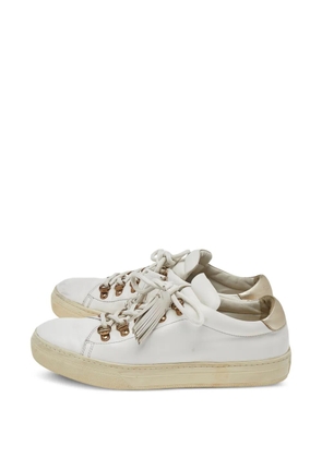 Tod's Vintage tassel-trim sneakers - White