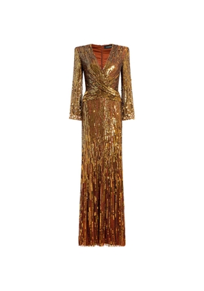Jenny Packham Cosmos gown - Gold