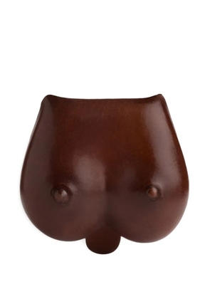 LEMAIRE breast coin purse - Brown