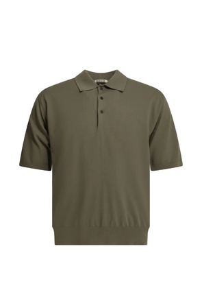 Auralee short-sleeve polo shirt - Green