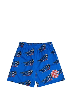 ERIC EMANUEL Matty Boy graphic-print shorts - Blue