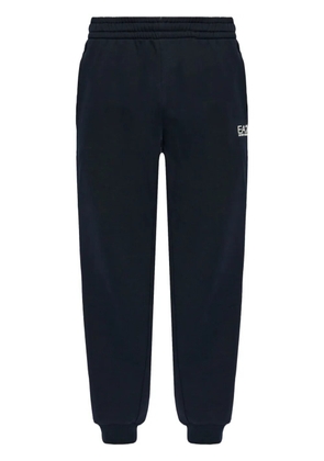 Ea7 Emporio Armani logo-print track pants - Blue