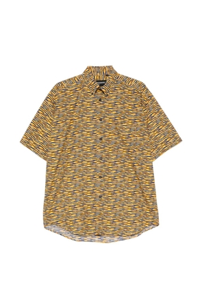 Missoni Pre-Owned 2000s abstract-print short-sleeve shirt - Yellow