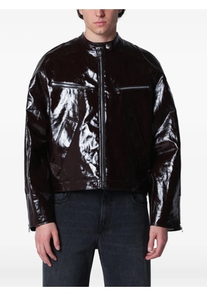 Séfr Ristretto Racer laminated jacket - Brown