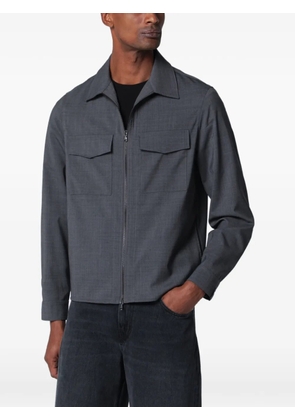 Santaniello Pisa zip-up jacket - Grey