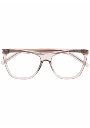 Saint Laurent Eyewear square-frame sunglasses - Pink
