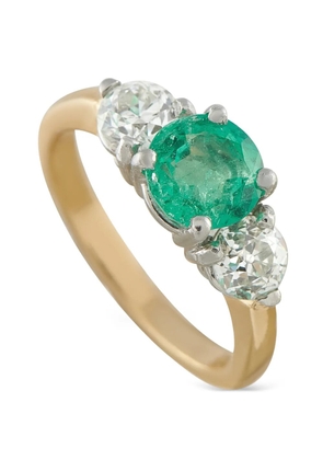 LB Exclusive emerald and diamond ring - Gold