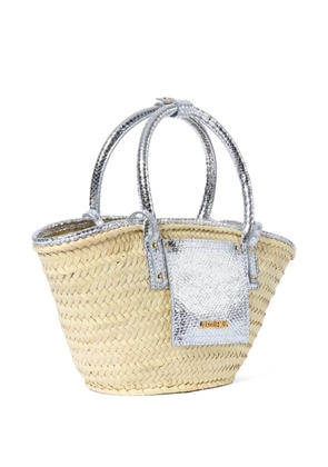 Jacquemus Le Petit Panier Soli woven tote bag - Neutrals