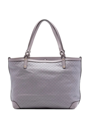 Gucci Pre-Owned 2016-2026 Medium Microguccissima Craft tote bag - Purple