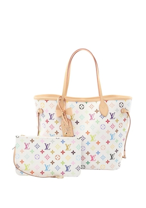 Louis Vuitton Pre-Owned 2000-2020 Monogram Multicolore Neverfull MM tote bag - White