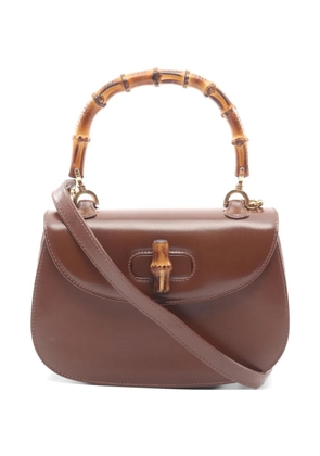 Gucci Pre-Owned 2010s Bamboo mini bag - Brown