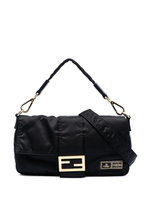 Fendi Pre-Owned 2010-2026 Porter Yoshida Nylon Convertible Baguette satchel - Black