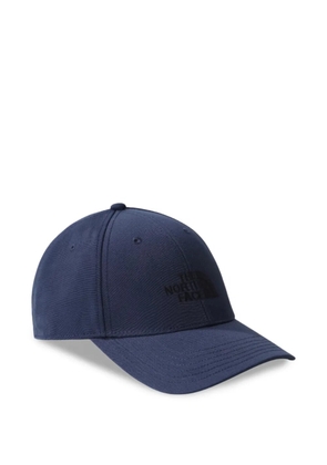 The North Face logo-embroidered cap - Blue