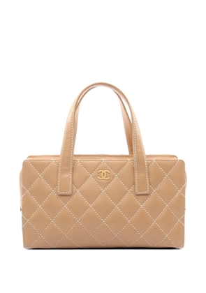 CHANEL Pre-Owned 2003-2004 Wild Stitch tote bag - Neutrals