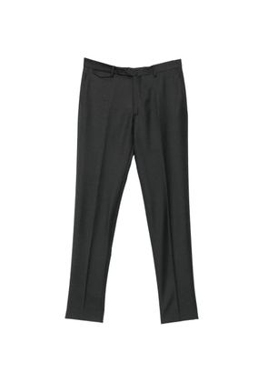 Tagliatore pocket belt-loop trousers - Grey