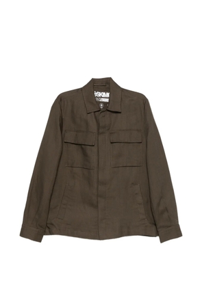 HèSKIMO linen buttoned jacket - Brown