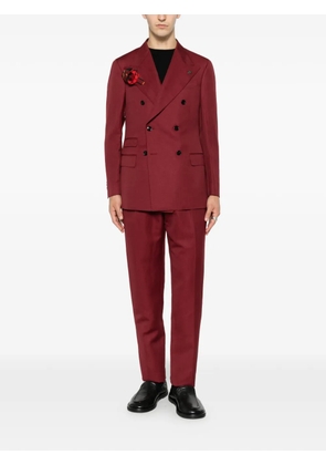 Gabriele Pasini peak-lapel double-breasted suit - Red