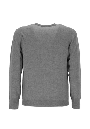 Soft Goat crew-neck sweater - Grey