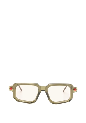 Kuboraum Maske P23 geometric-frame sunglasses - Green