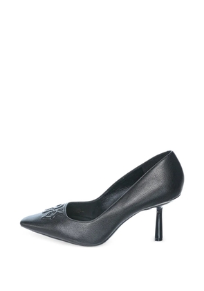 DKNY Nella logo-embossed heeled pumps - Black