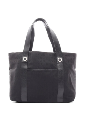 Bvlgari Pre-Owned 2000s Logomania tote bag - Black
