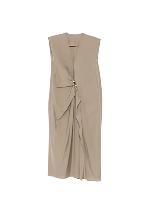JNBY deconstructed sleeveless dress - Neutrals