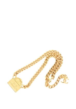 CHANEL Pre-Owned 1986-1988 Rue Cambon necklace - Gold