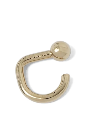 Furla logo-engraved earring - Gold