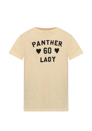 Valentino Garavani Panther Lady print T-shirt - Neutrals