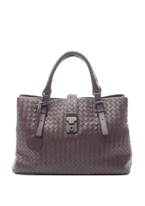 Bottega Veneta Pre-Owned 2000s Intrecciato Roman leather tote bag - Brown
