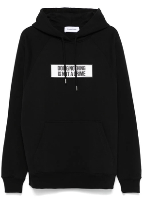 Études Studio Not a Crime hoodie - Black