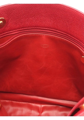 CHANEL Pre-Owned 2000s Coco Mark chain shoulder bag - Red